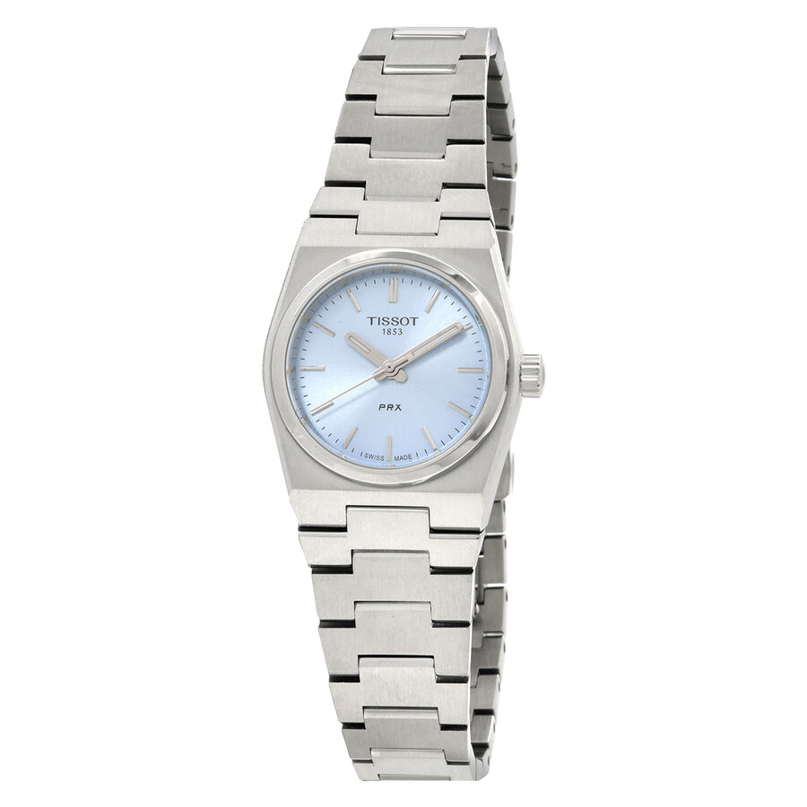 Tissotティソ PRX クォーツ アイスブルー レディースウォッチ T1370101135100