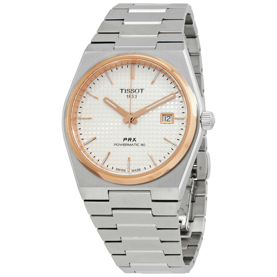 Tissotティソ PRX パワーマティック 80 オートマチック メンズウォッチ T137.407.21.031.00