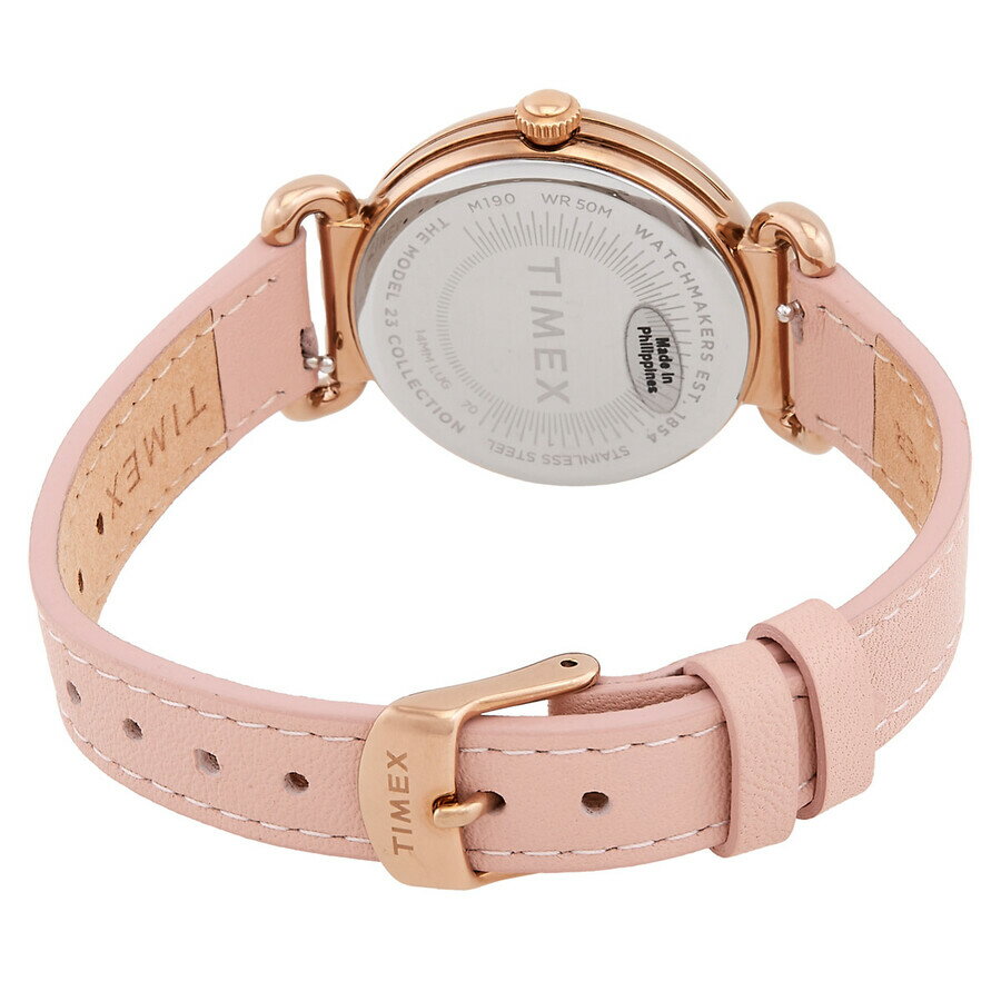 Timexタイメックス トレンド クォーツ シルバーダイヤル レディースウォッチ TW2T88400