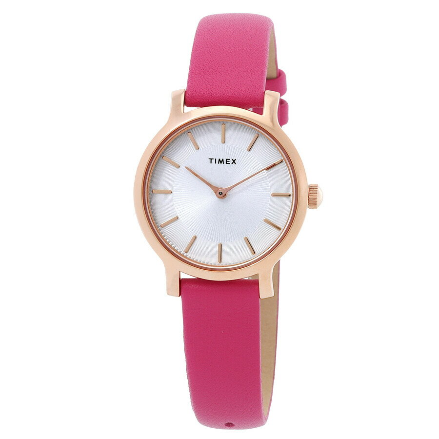 Timexタイメックス トランセンド クォーツ シルバーダイヤル レディースウォッチ TW2W54700