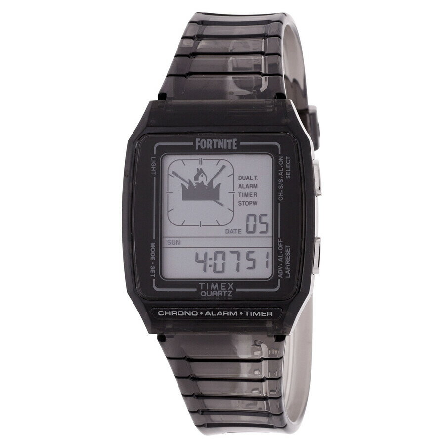 Timexタイメックス Q Timexタイメックス LCA x フォートナイト アラーム クォーツ デジタル ユニセック..