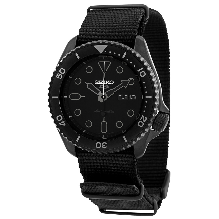 Seiko����������͢�� 5 Sports ���ݡ��� ��ư���� �֥�å� ��� SRPD79K1 Seiko����������͢��