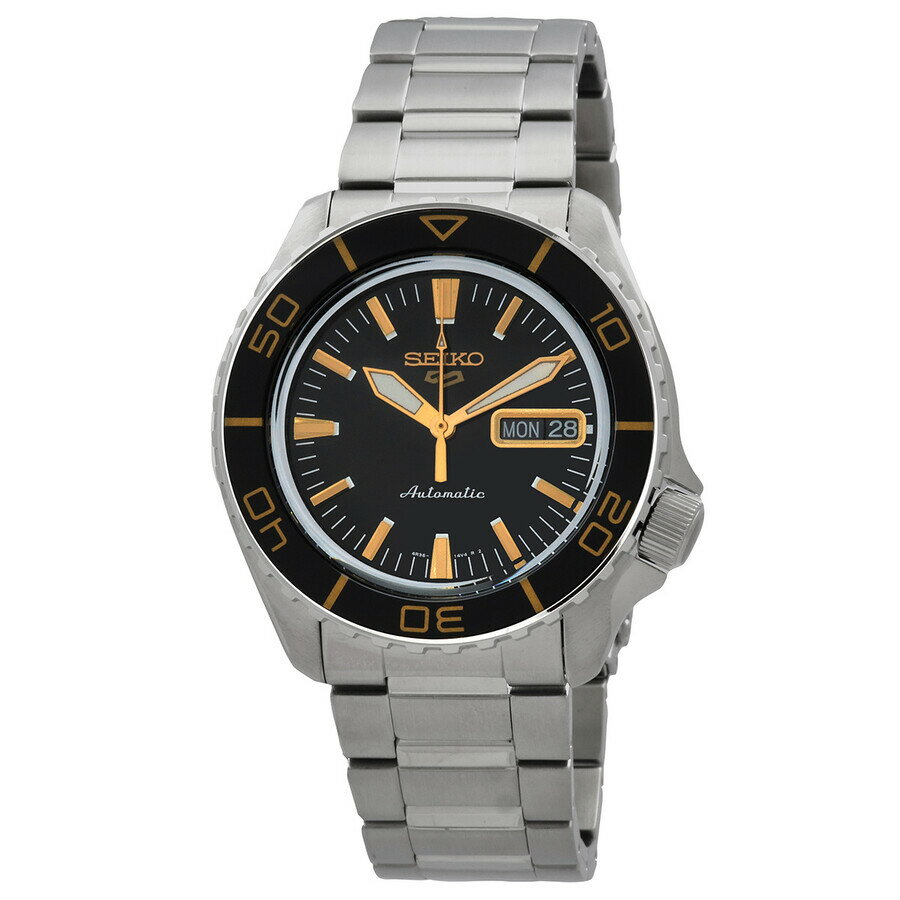 Seikoセイコー逆輸入 5 Sports SKX スポーツ 自動巻き ブラック メンズ SRPK99K1 Seikoセイコー逆輸入