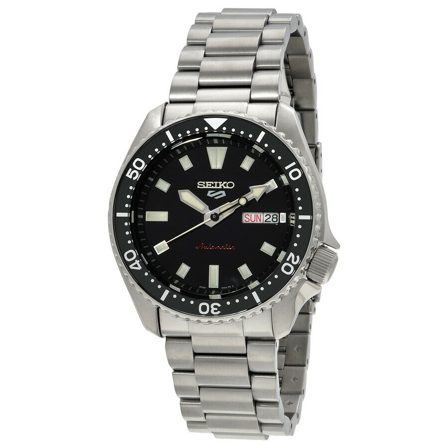Seikoセイコー逆輸入 5 Sports SKX スポーツ 自動巻き ブラック メンズ SRPL85K1 Seikoセイコー逆輸入