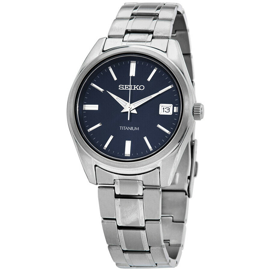 Classic クラシック クォーツ ブルー チタン メンズ SUR373 Seikoセイコー逆輸入(2.0)
