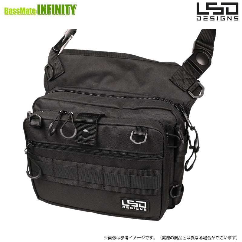 ●LSDデザイン　エギングサイドプロ コーデュラブラック 【まとめ送料割】...