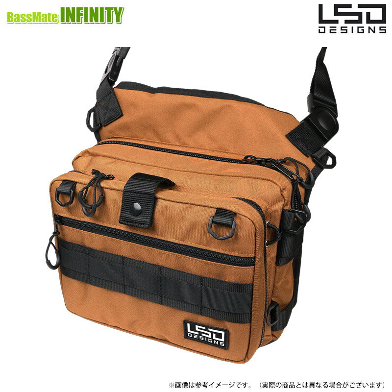 ●LSDデザイン　エギングサイドプロ コーデュラコヨーテブラウン 【まとめ送料割】...