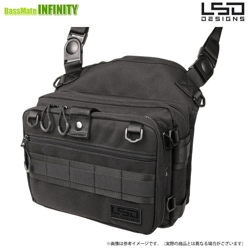 ●LSDデザイン　エギングサイドプロ ネオブラック(ブラックロゴ) 【まとめ送料割】...