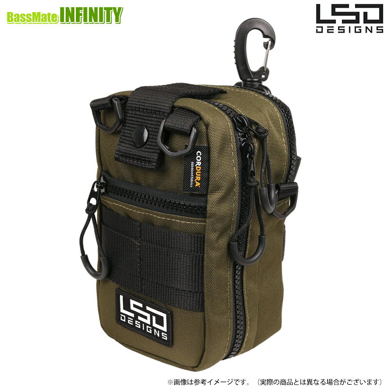 Bag - ●LSDデザイン　エギポーチプロダブル コーデュラカーキ 【まとめ送料割】
