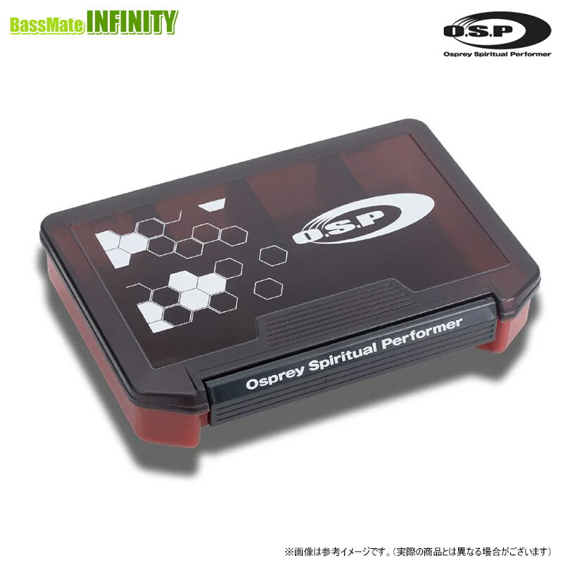 OSP　ツールケース 3010NDM ブラック・レッド／クリア 【まとめ送料割】のサムネイル