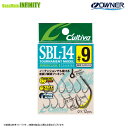 ●オーナー カルティバ シングル27 バーブレス SBL-14 【メール便配送可】 【まとめ送料割】
