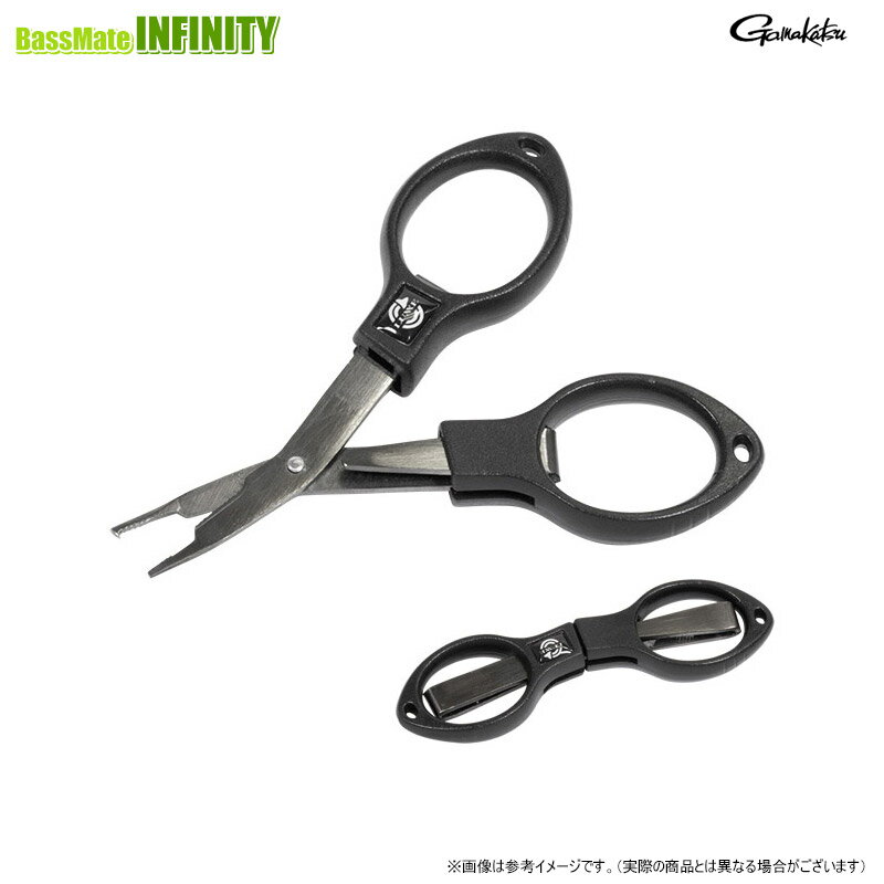 ●がまかつ フォールディングPEカッター9.5cm LE108-1 【メール便配送可】 【まとめ送料割】