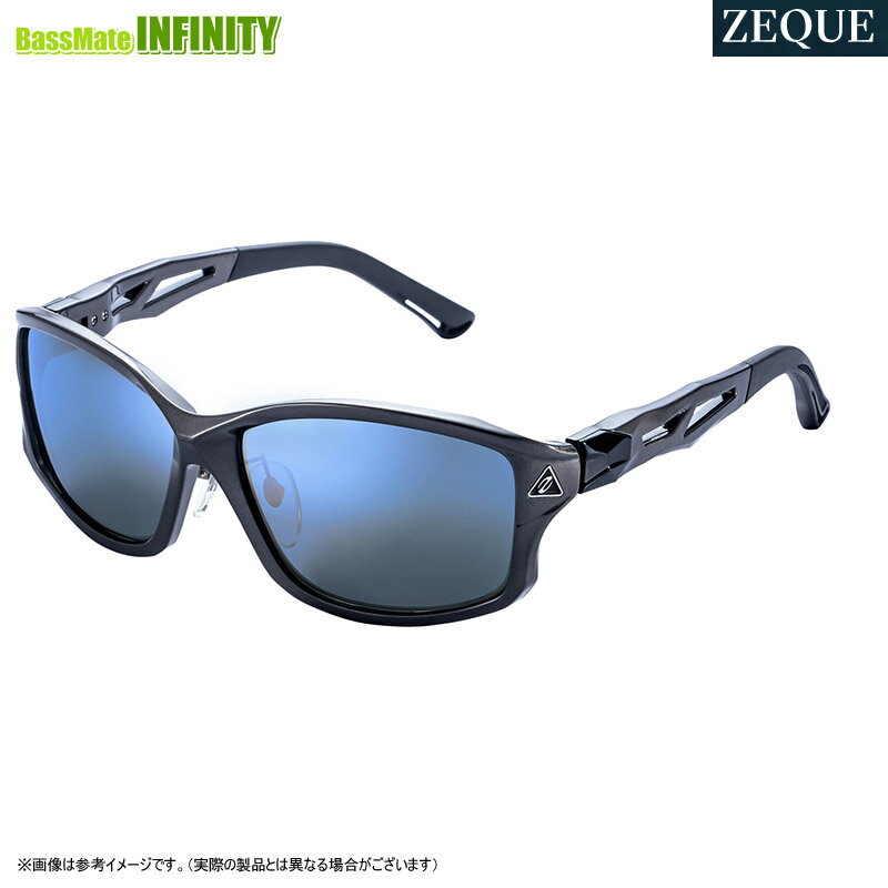 ●ゼクー Zeque　ステルス F-1896 ガンメタル(トゥルービューフォーカス/ブルーミラー) 【まとめ送料割】...