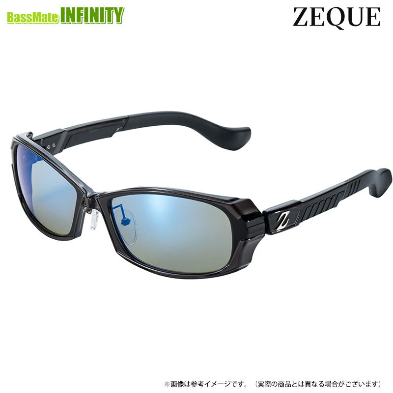 ●ゼクー Zeque　DD ディーディー F-2165 グロスブラック(トゥルービュースポーツ/ブルーミラー) 【まとめ送料割】
