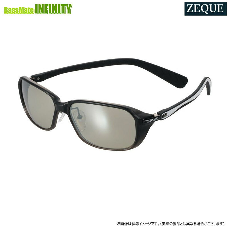 ●ゼクー Zeque　ティーダ F-2188 スモークグラデーション/ホワイト(トゥルービュースポーツ/シルバーミラー) 【まとめ送料割】