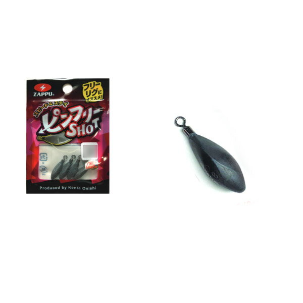 ●【Feco】ザップ ZAPPU　ピンフリーショット 5/8oz(18g) 【メール便配送可】 【まとめ送料割】