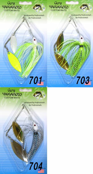 ゲーリーヤマモト　プロフェッショナル スピナーベイト(3/8oz) 【メール便配送可】 【まとめ送料割】【pt5】のサムネイル