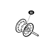 ●シマノ 16 メタニウムMGL (6.2) 右ハンドル (035301)用 純正標準スプール (パーツ品番13GU5) 【キャンセル及び返品不可商品】 【まとめ送料割】