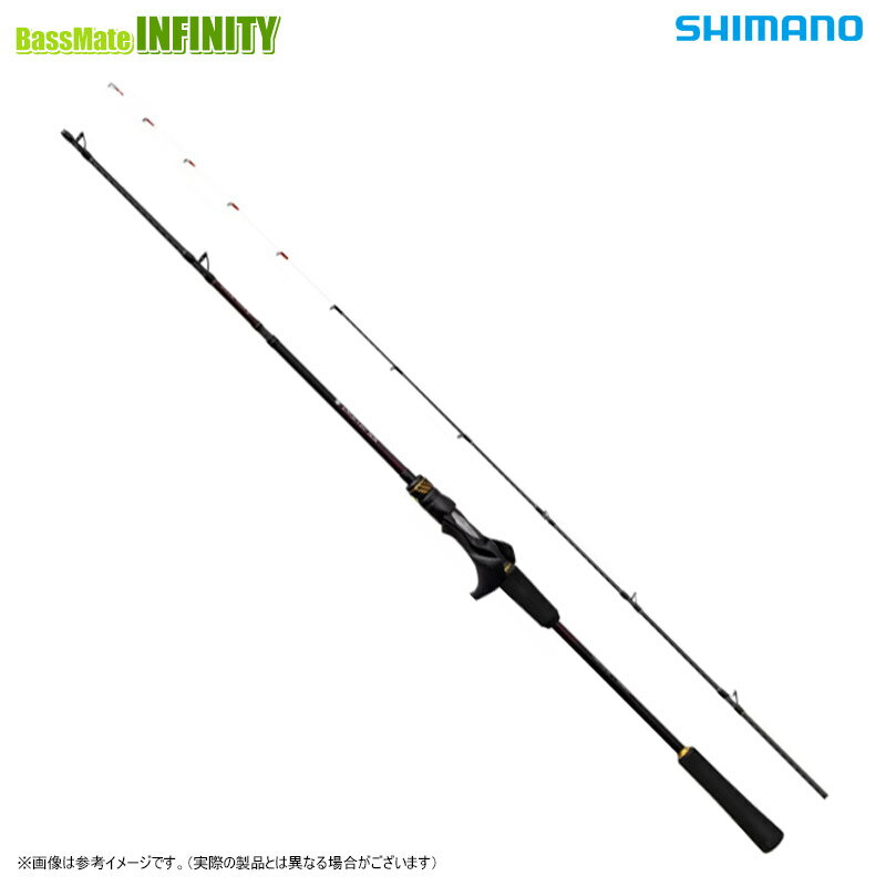 ●シマノ 25 炎月 SS K-B66M-S (372888) 掛け調子 (ベイトモデル)