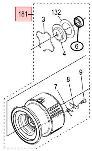 Rakuten - ●シマノ　22 ステラ 1000SSPG (043825)用 純正標準スプール (パーツ品番13CC6)　【キャンセル及び返品不可商品】 【まとめ送料割】