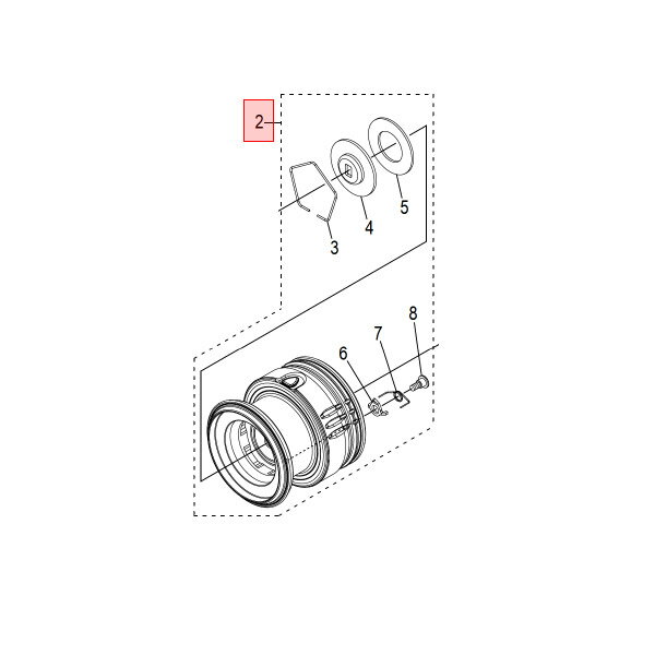Rakuten - ●シマノ　21 アルテグラ 1000 (043276)用 純正標準スプール (パーツ品番10RG6)　【キャンセル及び返品不可商品】 【まとめ送料割】