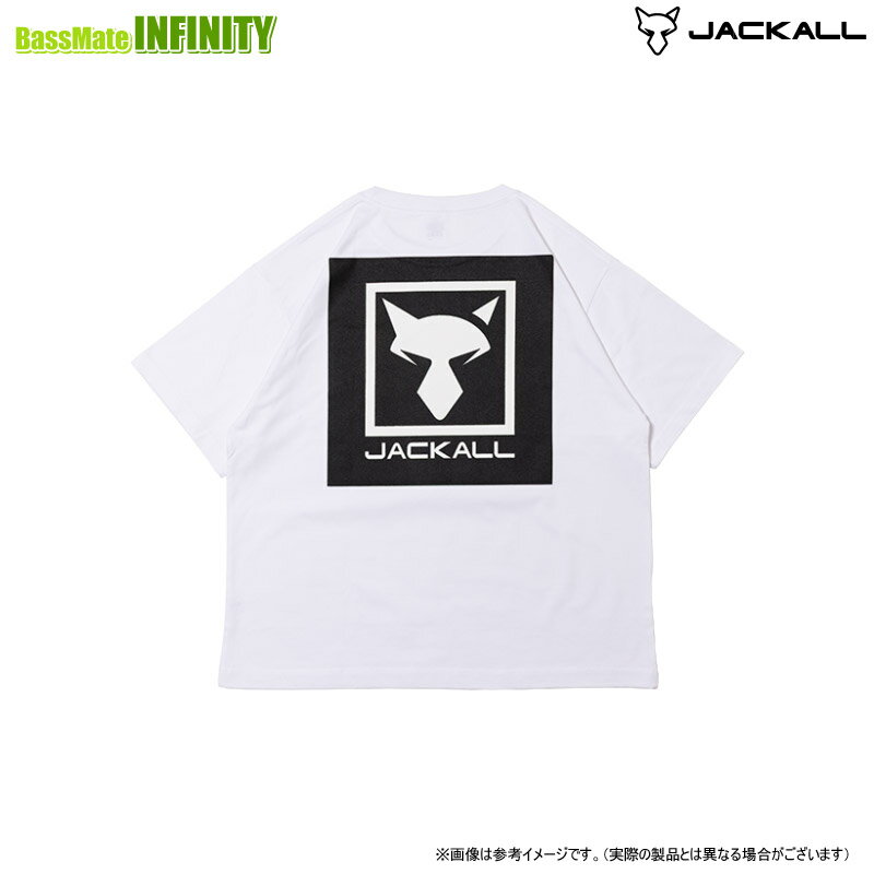 ●ジャッカル　ビッグシルエットTシャツ (ホワイト) 【メール便配送可】 【まとめ送料割】(4.0)