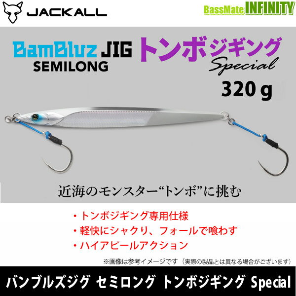 バンブルズジグセミロング トンボジギングSpecial 320g アカキン/マグマウェーブホロ (2)