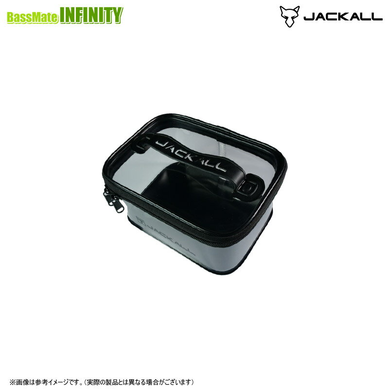 ジャッカル　タックルポーチR クリア Sサイズ 【まとめ送料割】