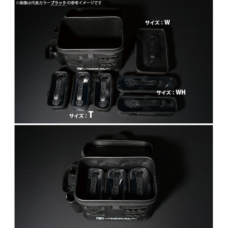 ●ジャッカル　タックルポーチR クリア M-T-3サイズ 【まとめ送料割】