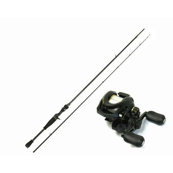 【バス釣り入門セット】【ナイロン12lb糸付き】●Abu バスフィールド BSFC-652ML+シマノ 17 バスワンXT 151左【22bn】