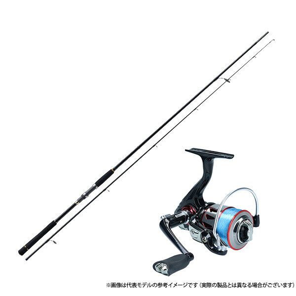 樂天商城 - 【送料無料】【ナイロン16lb糸付】【シーバス入門セット】●メジャークラフト　ファーストキャスト FCS-962M＋スポーツライン MS V-MAX 3000DX