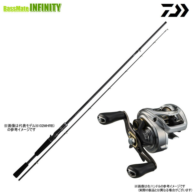 Other - 【バス釣り(ベイト)入門セット】●ダイワ　タトゥーラ XT 6101MHRB （ベイトモデル）＋ダイワ　24 バスX 100HL (左ハンドル)