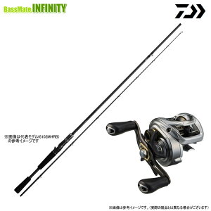 【バス釣り(ベイト)入門セット】●ダイワ　タトゥーラ XT 6111HSB （ベイトモデル）＋ダイワ　24 バスX 100H (右ハンドル)