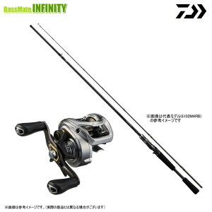 【バス釣り(ベイト)入門セット】●ダイワ　タトゥーラ XT 662MRB-G （ベイトモデル）＋ダイワ　24 バスX 100H (右ハンドル)