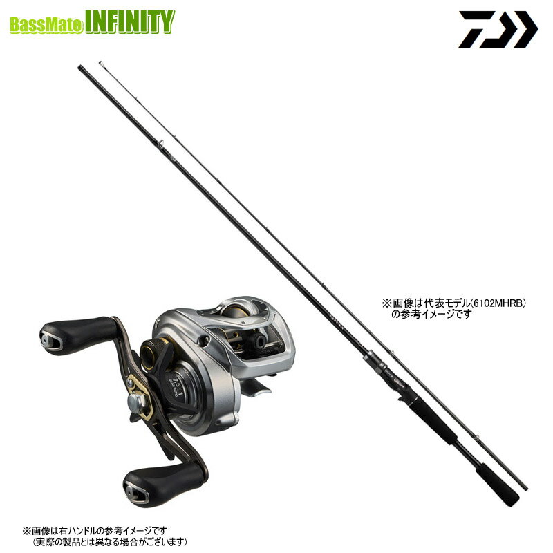 樂天商城 - 【バス釣り(ベイト)入門セット】●ダイワ　タトゥーラ XT 6112HSB （ベイトモデル）＋ダイワ　24 バスX 100HL (左ハンドル)