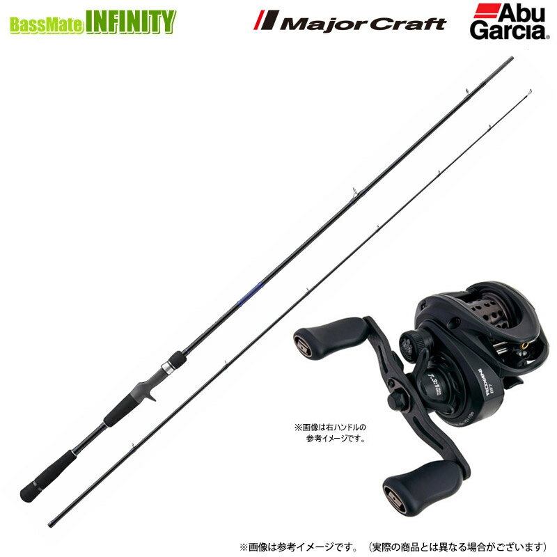 Rakuten - 【チニング入門セット】●メジャークラフト　ソルパラ 黒鯛 SPKD-B782M＋アブガルシア　ロキサーニ BC BF7-L(左ハンドル)