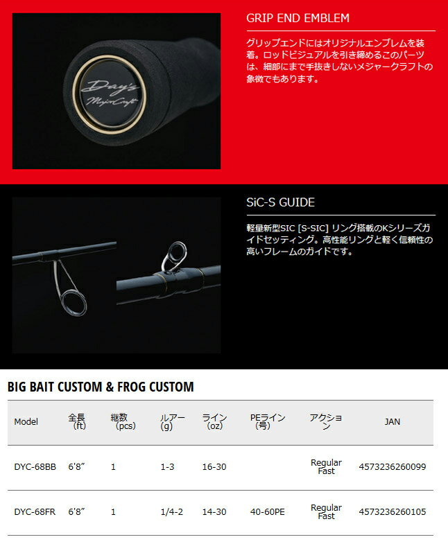 【ナイロン3号（約130m)糸付き】【バス釣り(ベイト)入門セット】 ●メジャークラフト　デイズ DYC-68FR＋シマノ　17 バスワンXT 151(左ハンドル)