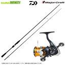 【エギング入門セット】●【フロロリーダープレゼント!】メジャークラフト 24 ソルパラ SPE-832M+ダイワ 24 レブロス LT2500S-DH