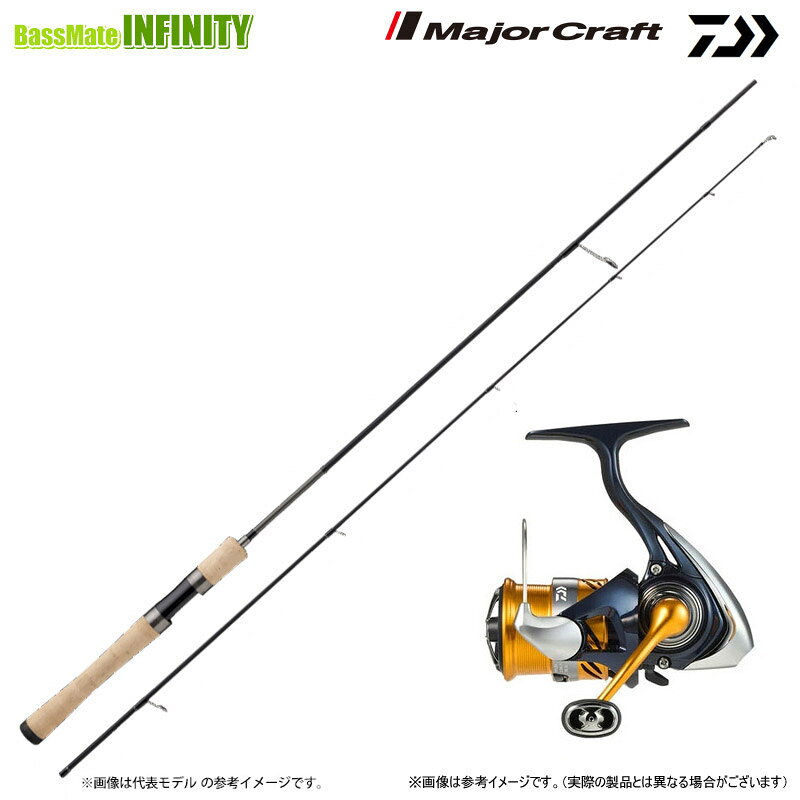 【エリアトラウト(管理釣り場)入門セット】●メジャークラフト　トラパラ AT(エリアトラウト) TPAT-632L＋＋ダイワ　24 レブロス LT1000S