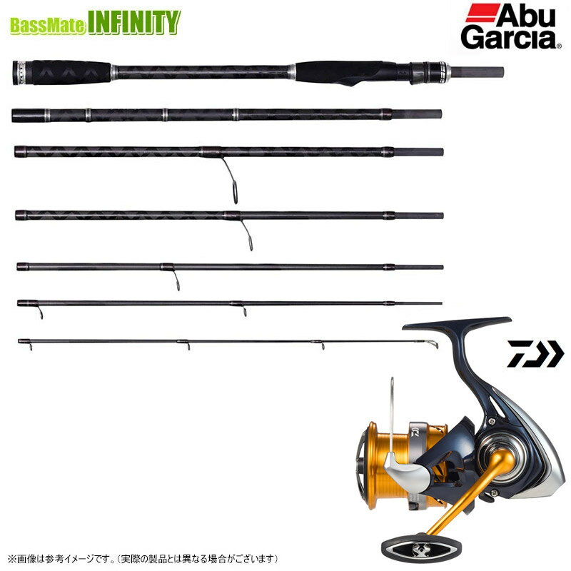 【シーバス（ショア）入門セット】●アブガルシア Abu　クロスフィールド XSFS-957M-MB＋ダイワ　24 レブロス LT4000-CXH 【まとめ送料割】