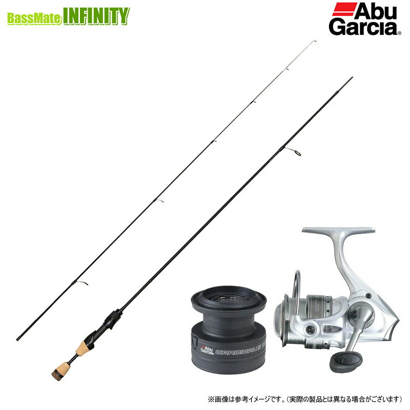 Rods - 【ナイロン4lb(約100m)糸付き】【エリアトラウト(管理釣り場)入門セット】●アブガルシア Abu　マスビート4 MBES-632ULS (スピニングモデル)＋アブガルシア Abu　カーディナル3 SX 2000S スペアスプール付