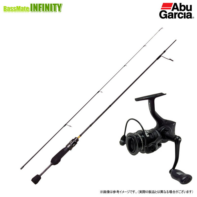 【アジング入門セット】●アブガルシア Abu　ソルティースタイル アジ SYAS-432ULS (スピニング)＋アブガルシア MAX SX マックス エスエックス スピニング 2000SH 【まとめ送料割】