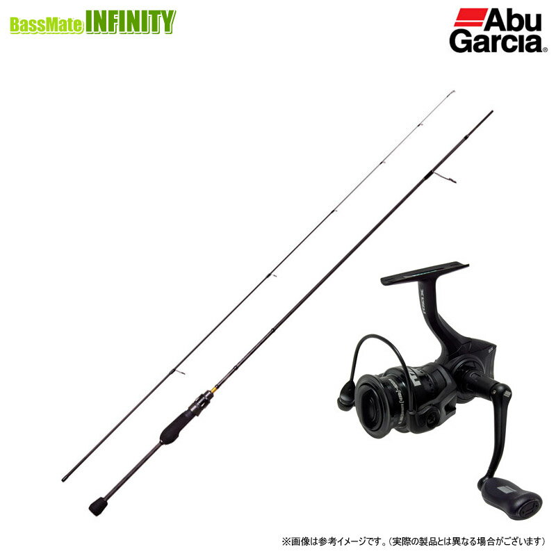 【アジング入門セット】●アブガルシア Abu　ソルティースタイル アジ SYAS-632ULS (スピニング)＋アブガルシア MAX SX マックス エスエックス スピニング 2000SH