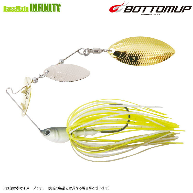 ボトムアップ BOTTOMUP　チビーブル ChiBeeble 3/8oz DW (ダブルウィロー)  【まとめ送料割