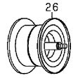 ●ダイワ　スティーズSV6.3L(4960652915359)用 純正標準スプール (部品コード129551)　【キャンセル及び返品不可商品】 【まとめ送料割】