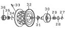 ●ダイワ　T3 AIR8.6L-TW(4960652860697)用 純正標準スプール (部品コード129539)　【キャンセル及び返品不可商品】 【まとめ送料割】