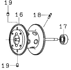 ●ダイワ イッツICV150R(4960652730167)用 純正標準スプール (部品コード129478) 【キャンセル及び返品不可商品】 【まとめ送料割】