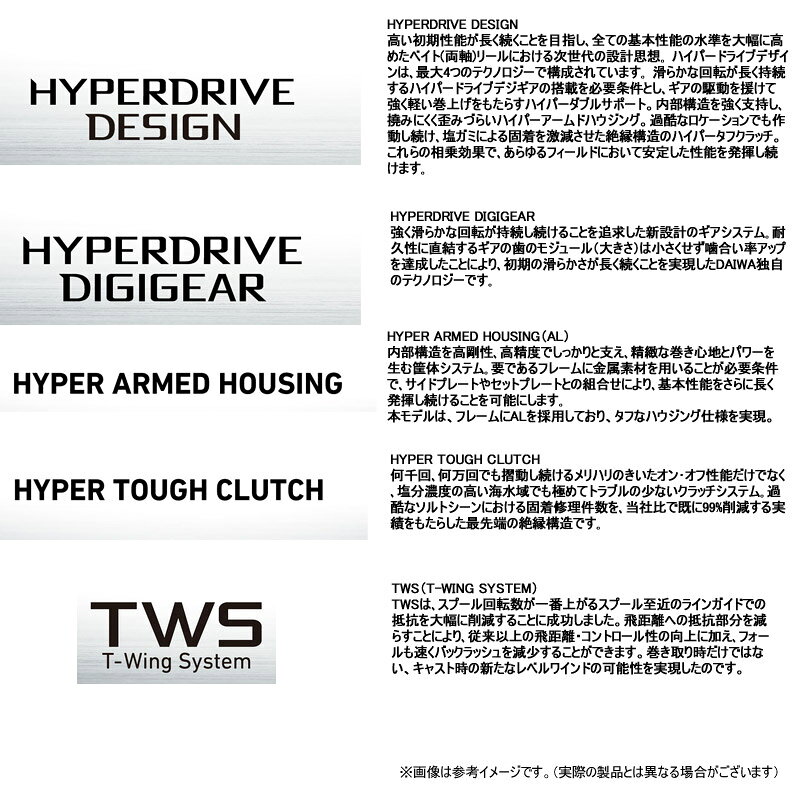 タトゥーラ SV TW 100XHL の商品画像3枚目