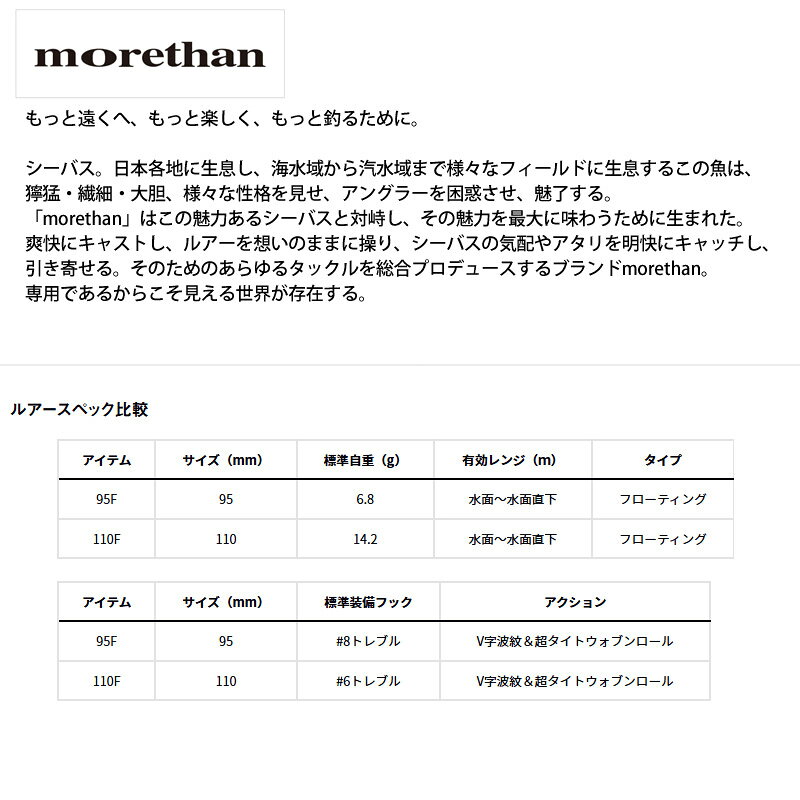 モアザン スライ95F ダイワ スライ 95F ボラグロー の商品画像2枚目