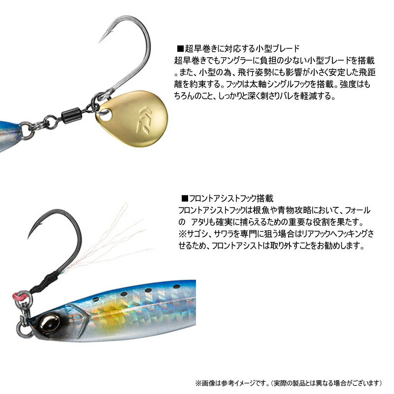サムライジグRスピン30g PHマイワシ (3)